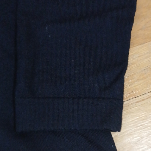 Banana Republic Men's Dark Blue Argyle Zip-Up Sweater L - Picture 4 of 6